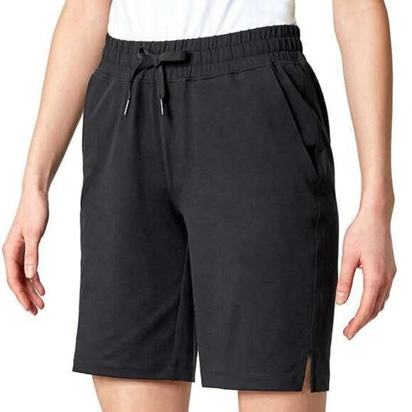 NEW Mondetta Active Ultra-Soft Moisture Wicking Long Pull On Gym Bermuda Shorts - Picture 1 of 4